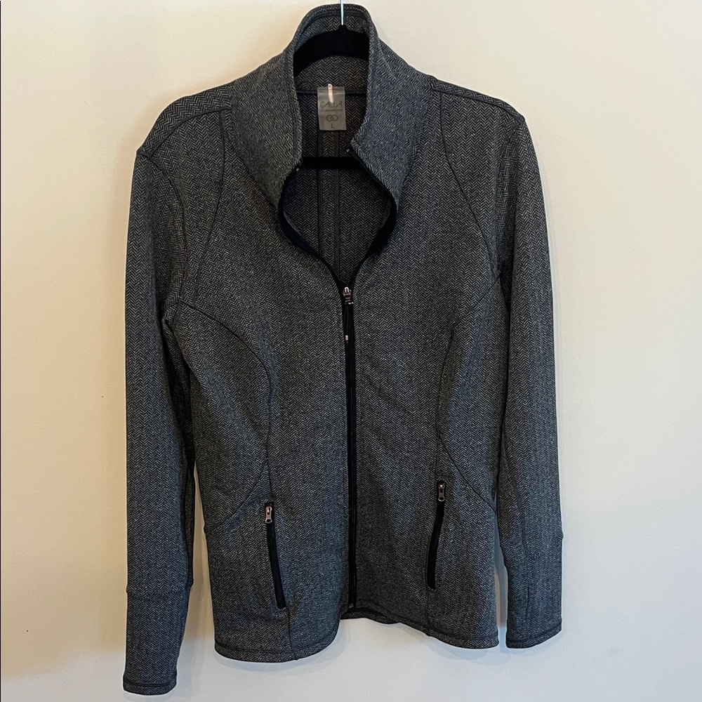CALIA by Carrie Underwood Charcoal Full-Zip Sweatshirt